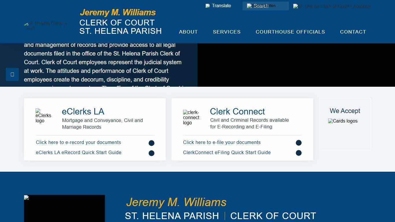 St. Helena Clerk of Court